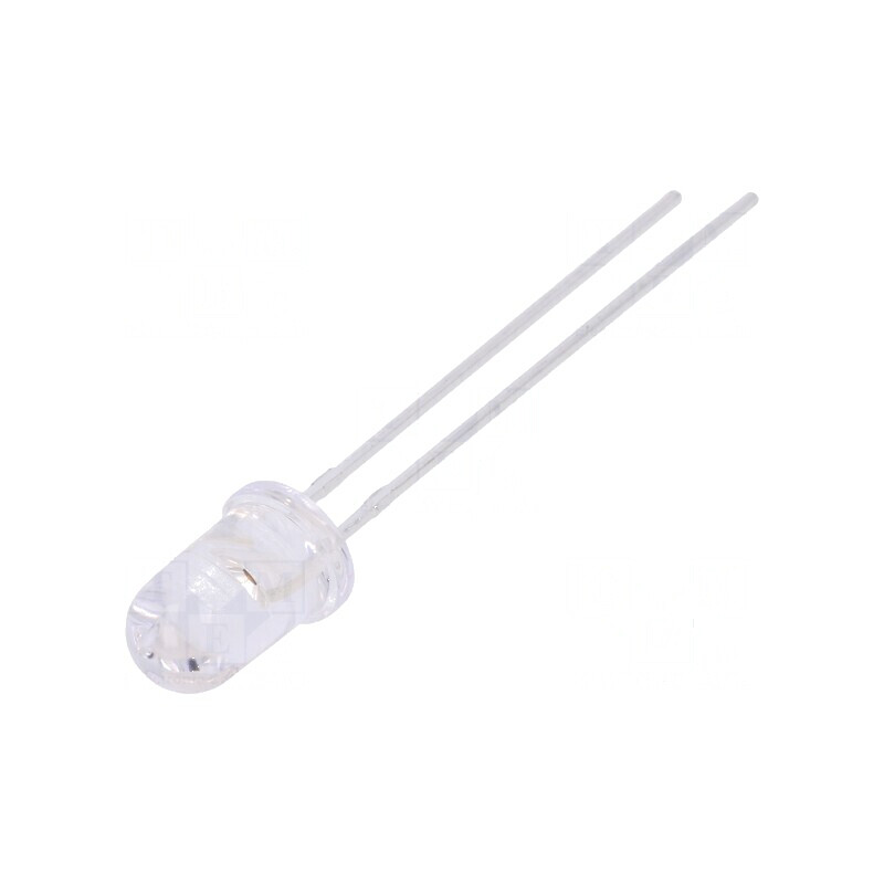 LED 5mm roșie 8500-14000mcd 15° convex | Electronic-mag.ro | Componente Electronice