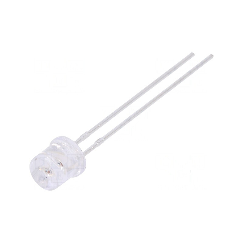 LED galben 5mm 270-460mcd 110° plat | Electronic-mag.ro | Componente Electronice