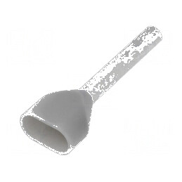 Vârf tub de capăt izolată dublă cupru 0,75mm2 12mm cositorit | Electronic-mag.ro | Componente Electronice