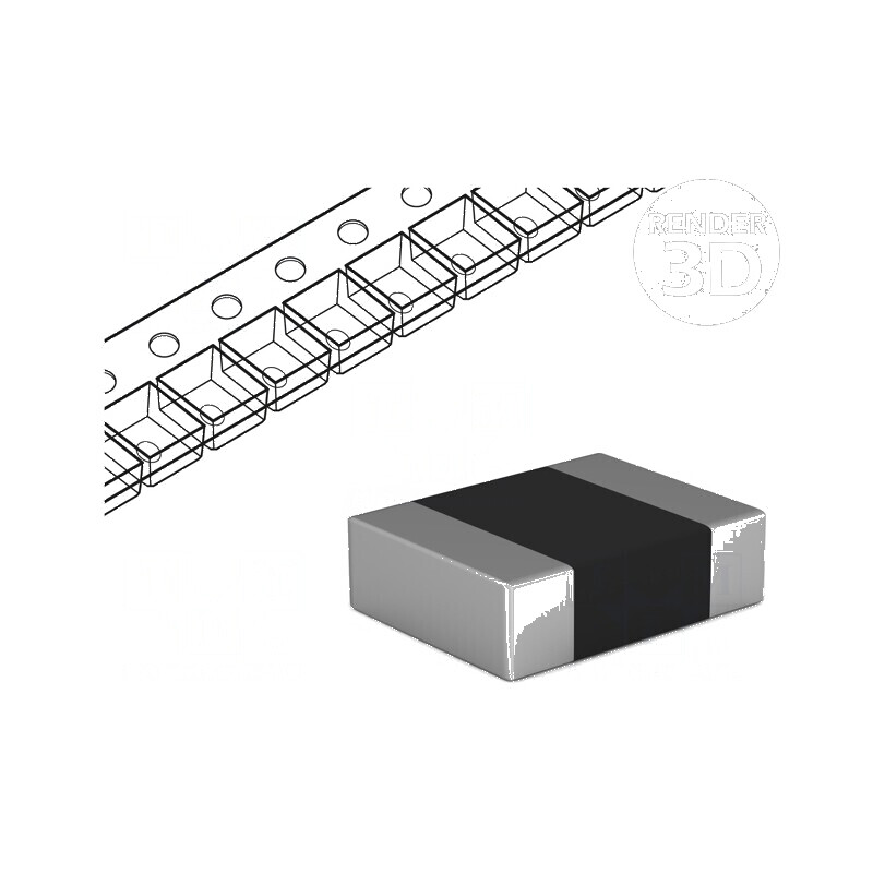 Inductor SMD 1210 15uH 130mA 2,8Ω Q30 ftest 2,52MHz | Electronic-mag.ro | Componente Electronice