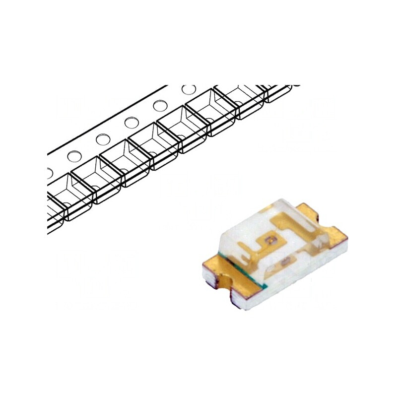 LED SMD 1206 Albastru 28-180mcd 3,2x1,6x1,1mm 130° 2,8-3,8V | Electronic-mag.ro | Componente Electronice LED SMD 1206 Albastru 28-180mcd 3,2x1,6x1,1mm 130° 2,8-3,8V | Electronic-mag.ro | Componente Electronice