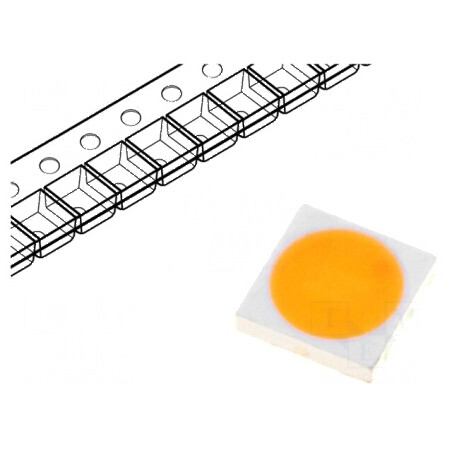 LED SMD 3030 Alb Neutru 4000K 120° 150mA 84-112lm | Electronic-mag.ro | Componente Electronice