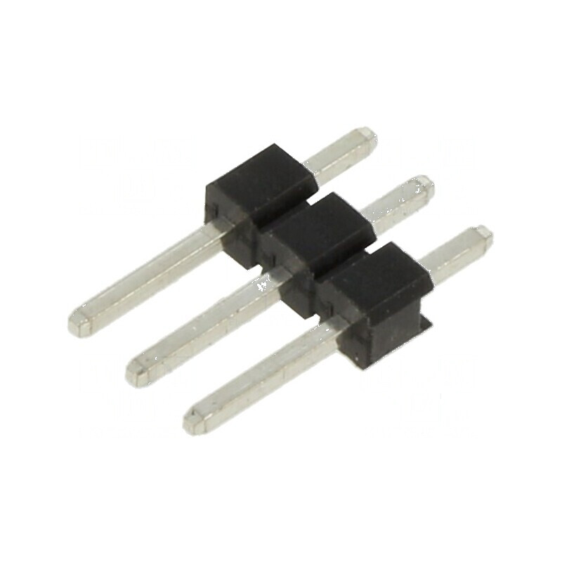 Conector şir pini tată 2,54mm 3 PIN THT drept | Electronic-mag.ro | Componente Electronice Conector şir pini tată 2,54mm 3 PIN THT drept | Electronic-mag.ro | Componente Electronice