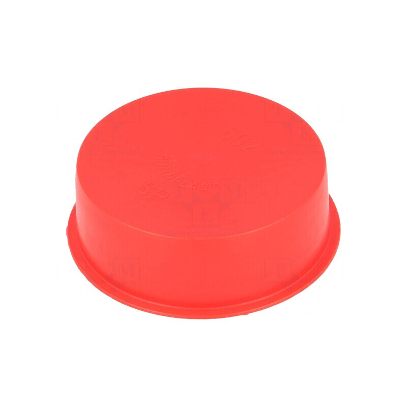 Obturator Corp Roșu 61,5mm LDPE SafeCAP | Electronic-mag.ro | Componente Electronice