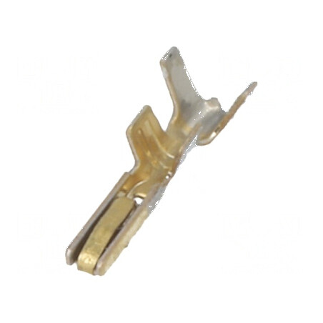 Pin mamă bronz-fosfor aurit 0,05÷0,13mm2 crimpat | Electronic-mag.ro | Componente Electronice