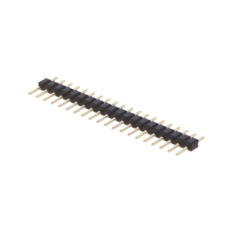 Conector şir pini tată 20 pini 2mm THT 1x20 | Electronic-mag.ro | Componente Electronice