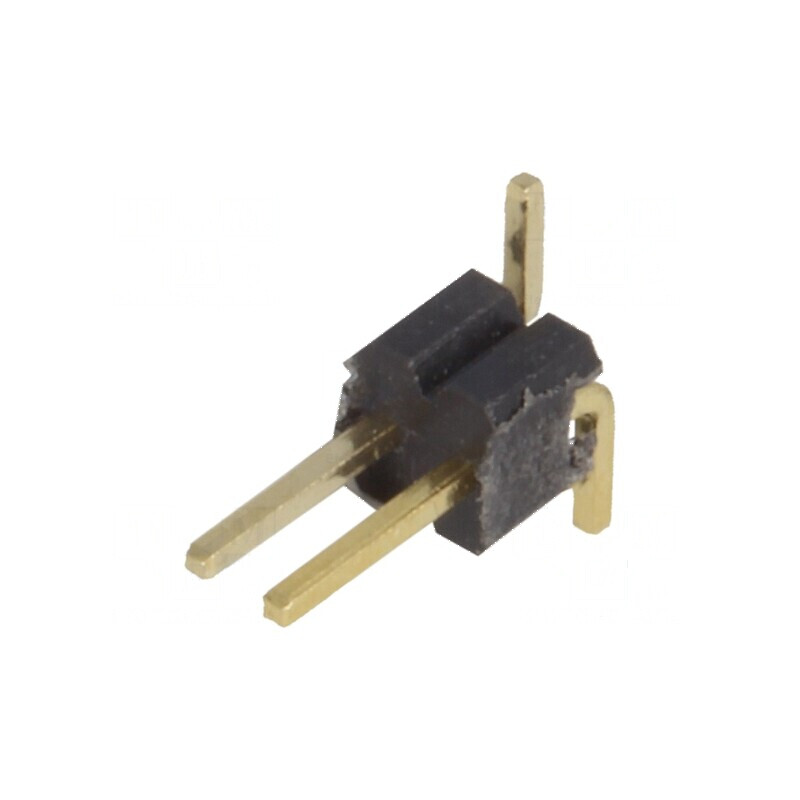 Conector şir pini tată 2 verticale 1,27mm | Electronic-mag.ro | Componente Electronice