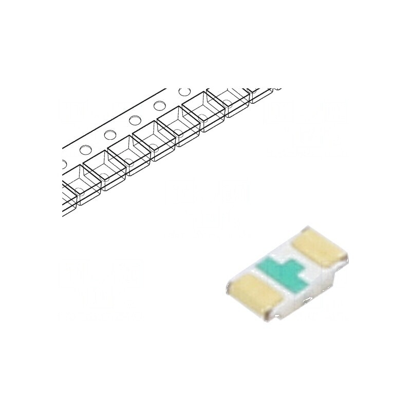 LED SMD 1608 roșie 11,5-28,5mcd 1,6x0,8x0,4mm 120° 5mA 60mW | Electronic-mag.ro | Componente Electronice LED SMD 1608 roșie 11,5-28,5mcd 1,6x0,8x0,4mm 120° 5mA 60mW | Electronic-mag.ro | Componente Electronice