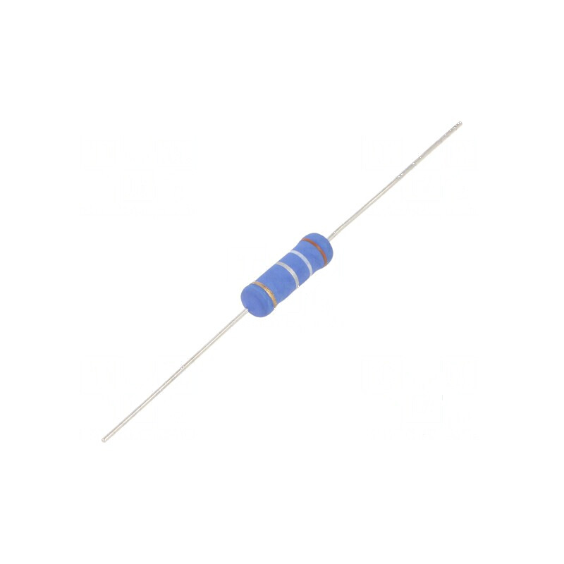 Rezistor metal oxide THT 390mΩ 3W ±5% Ø5,5x16mm axial | Electronic-mag.ro | Componente Electronice