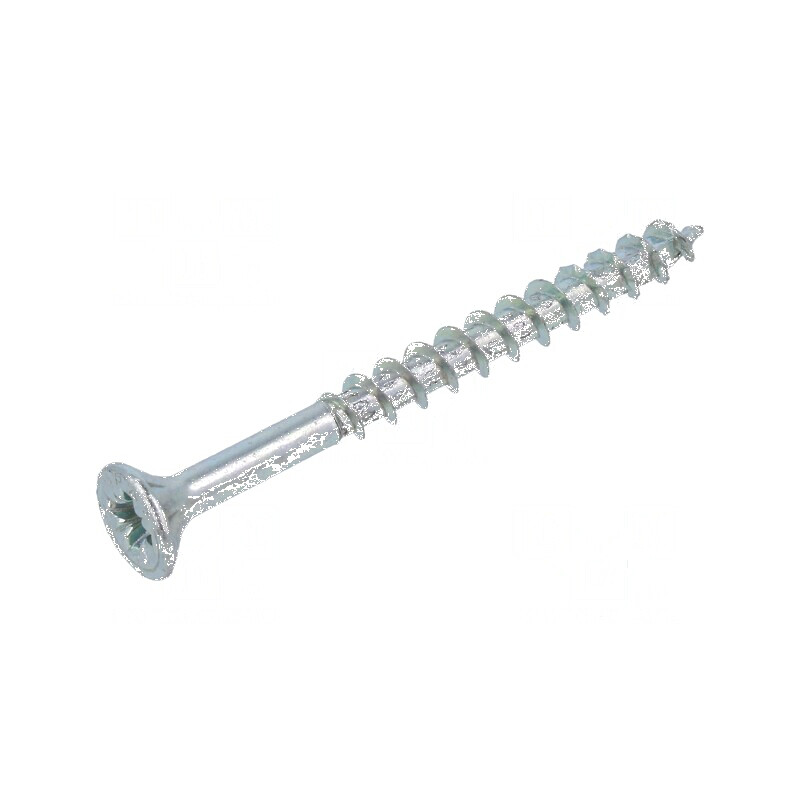 Şurub pentru lemn 4x45mm cu cap îngropat Pozidriv PZ2 din oţel călit zincat | Electronic-mag.ro | Componente Electronice
