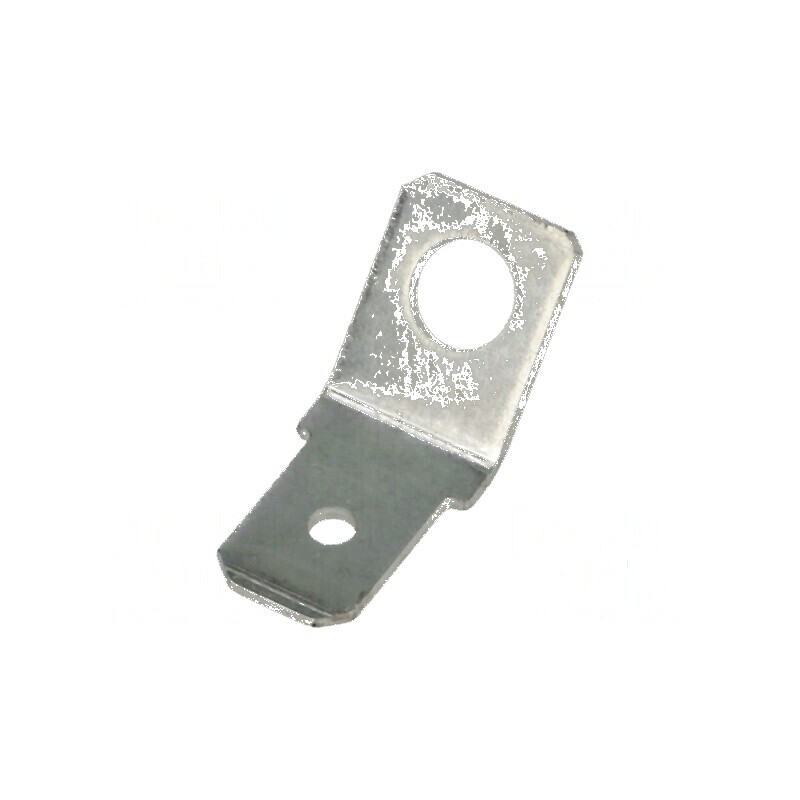Terminal plat 6,3mm 0,8mm tată M4 neizolat alamă | Electronic-mag.ro | Componente Electronice