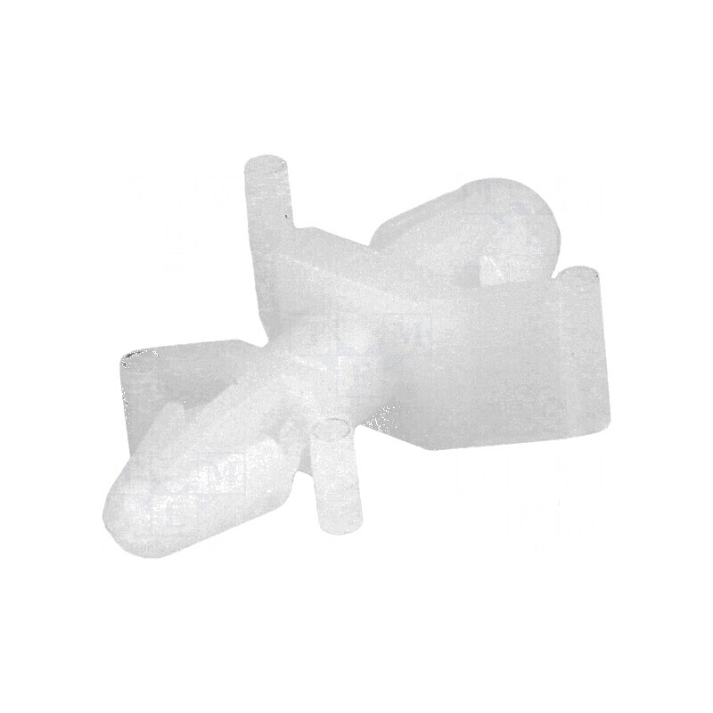 Distanţier PCB poliamidă 6,4mm clichet naturală UL94V-2 | Electronic-mag.ro | Componente Electronice