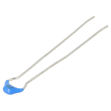 Condensator ceramic MLCC 100nF 50V X7R ±10% THT 2,5mm | Electronic-mag.ro | Componente Electronice