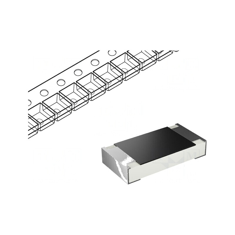 Rezistor thin film SMD 0402 80,6kΩ 62,5mW ±0,1% -55÷155°C | Electronic-mag.ro | Componente Electronice