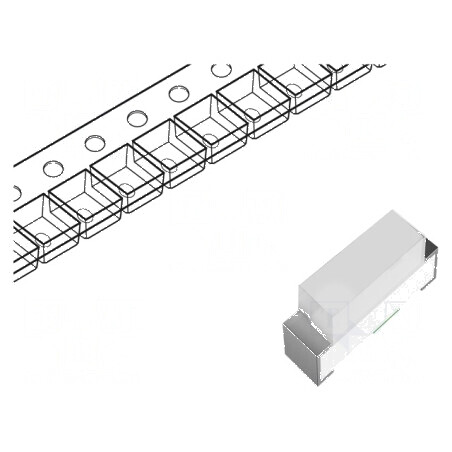 LED SMD 0603 Albastru 45mcd 120° 5mA 467nm | Electronic-mag.ro | Componente Electronice