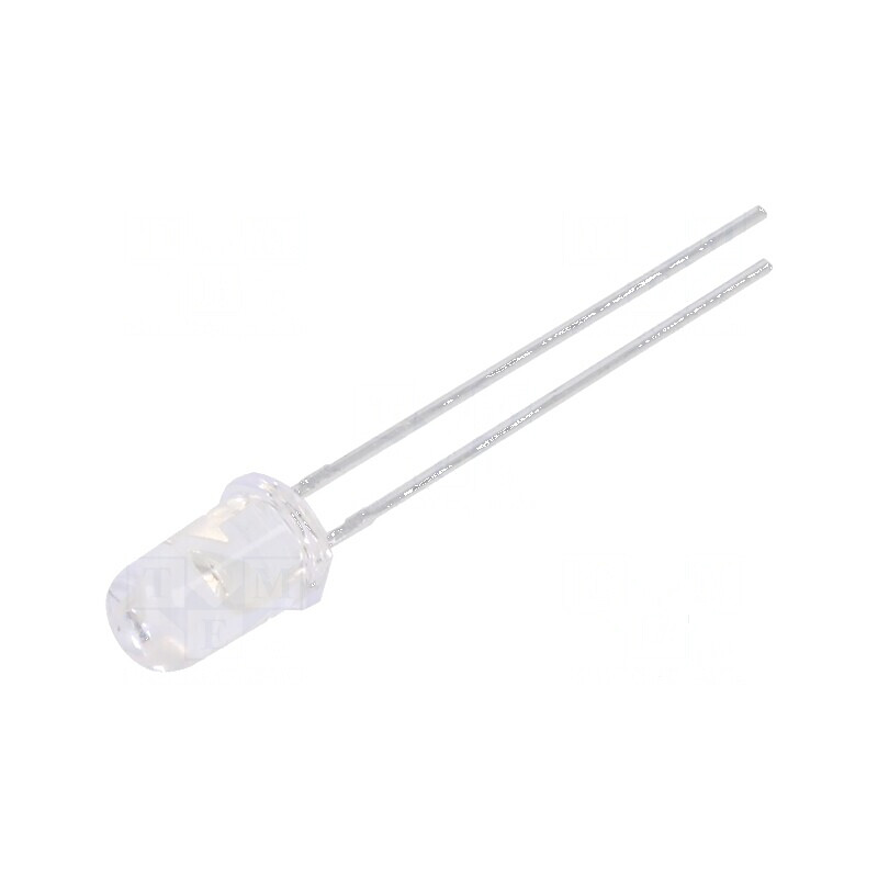 LED 5mm roșie 780-1300mcd 30° convex 1,6-2,6V | Electronic-mag.ro | Componente Electronice