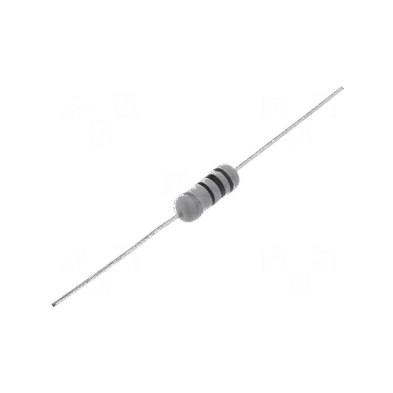 Rezistor bobinat THT 120Ω 2W ±5% Ø5x12mm axial | Electronic-mag.ro | Componente Electronice