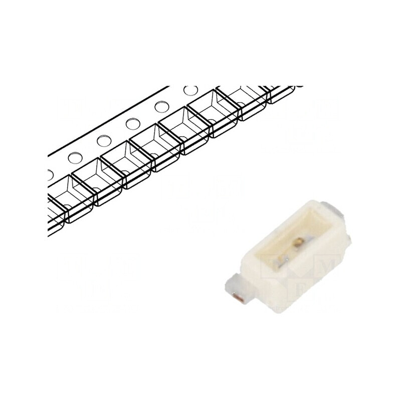 LED SMD 2014 roșie 190-380mlm 2,3x1,3x1,2mm 120° | Electronic-mag.ro | Componente Electronice