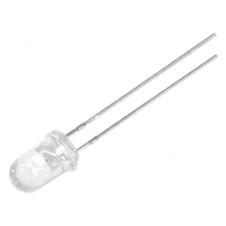 LED 5mm Albastru 3000-9000mcd 15° Convex | Electronic-mag.ro | Componente Electronice