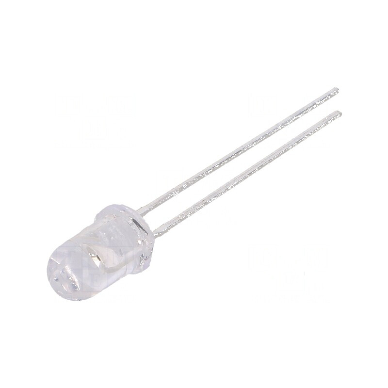 LED 5mm galben 1800-2500mcd 45° convex | Electronic-mag.ro | Componente Electronice