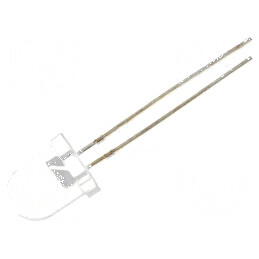 LED 8mm roșie 2180-4200mcd 30° convex | Electronic-mag.ro | Componente Electronice