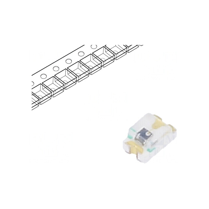 Fototranzistor 2x1,25x1mm λp max 940nm 30V | Electronic-mag.ro | Componente Electronice
