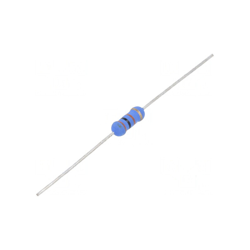 Rezistor metal oxide 30kΩ 1W ±5% Ø3,5x10mm -55÷155°C | Electronic-mag.ro | Componente Electronice