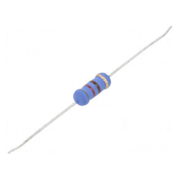 Rezistor metal oxid 820Ω 2W ±5% Ø5x12mm -55÷155°C | Electronic-mag.ro | Componente Electronice