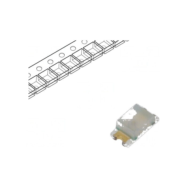 LED SMD 0603 roșu 25-40mcd 1,6x0,8x0,55mm 2,2V 20mA 54mW | Electronic-mag.ro | Componente Electronice