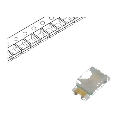 LED SMD 0603 roșu 25-40mcd 1,6x0,8x0,55mm 2,2V 20mA 54mW | Electronic-mag.ro | Componente Electronice