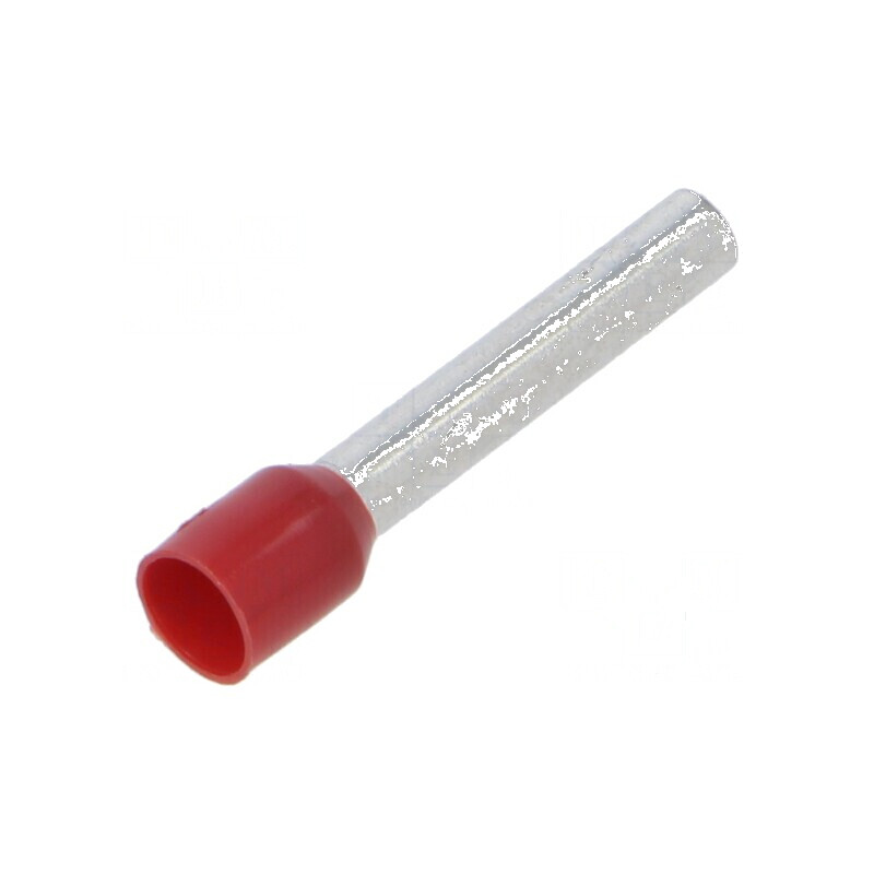 Vârf tub capăt izolat cupru 4mm² 18mm cositorit crimpat | Electronic-mag.ro | Componente Electronice