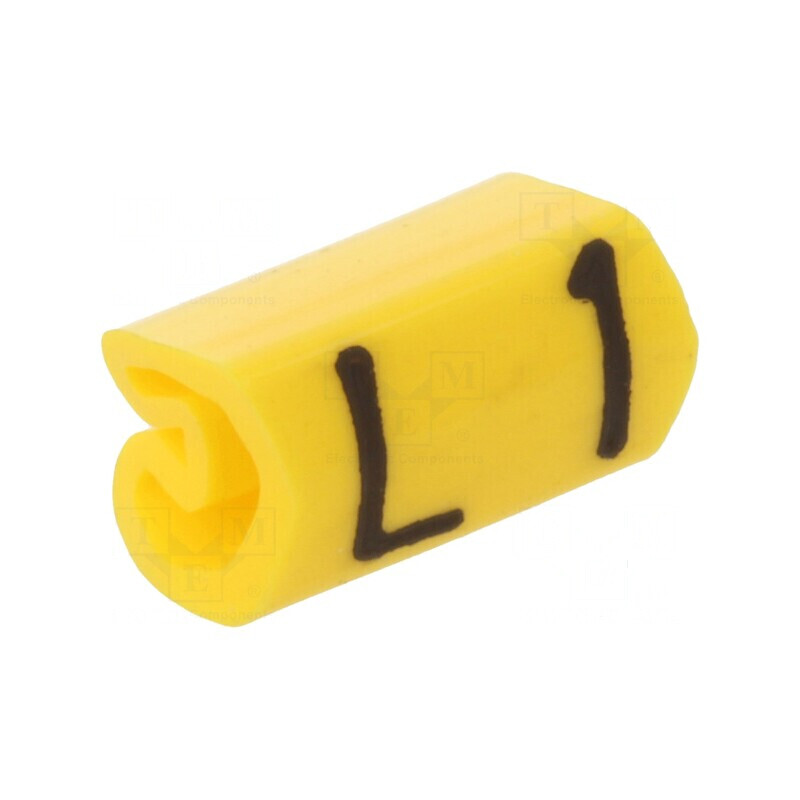 Markere Marcaj L1 1,3-3mm PVC galben 30-80°C | Electronic-mag.ro | Componente Electronice Markere Marcaj L1 1,3-3mm PVC galben 30-80°C | Electronic-mag.ro | Componente Electronice
