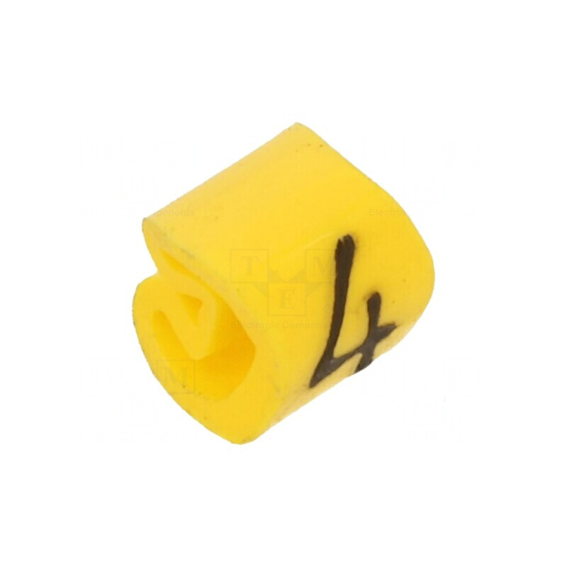 Markere Marcaj PVC Galben 1,3-3mm 30-80°C | Electronic-mag.ro | Componente Electronice