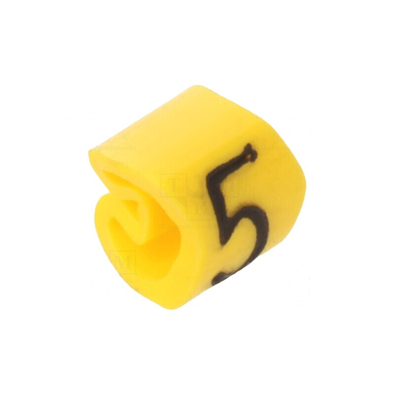 Markere Marcaj PVC galben 1,3÷3mm 30÷80°C | Electronic-mag.ro | Componente Electronice