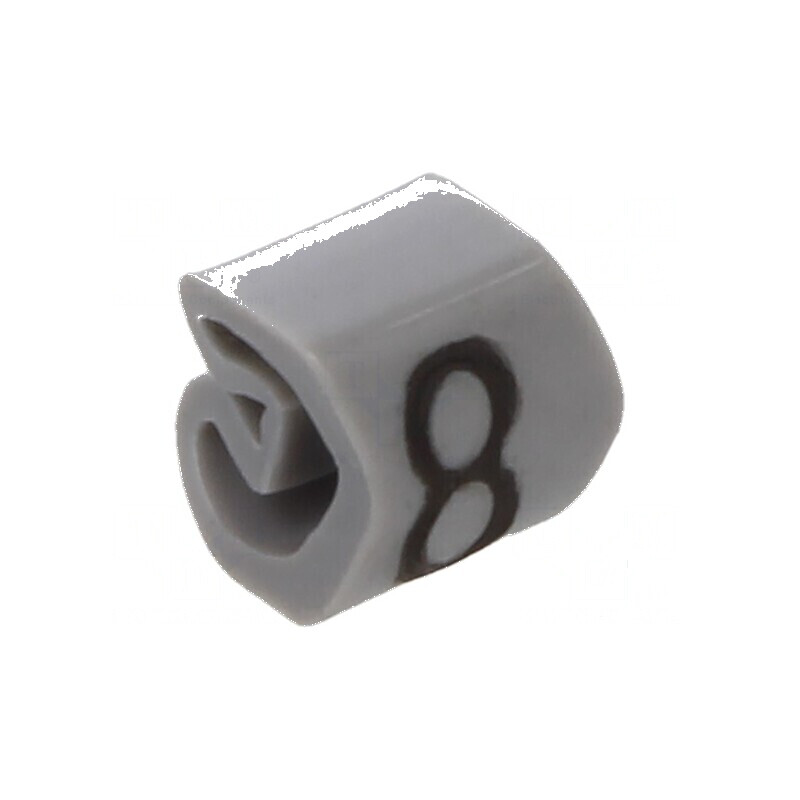 Markere Marcaj PVC Gri 8 Bucăți 1,3-3mm Temperatura -30 până la 80°C | Electronic-mag.ro | Componente Electronice Markere Marcaj PVC Gri 8 Bucăți 1,3-3mm Temperatura -30 până la 80°C | Electronic-mag.ro | Componente Electronice