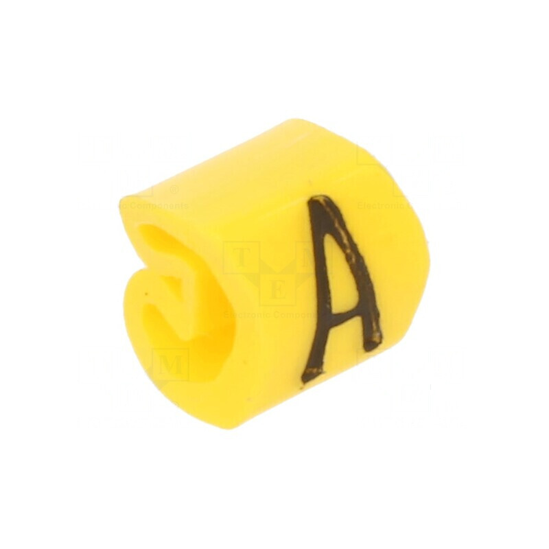 Markere Marcaj PVC galben 1,3-3mm -30÷80°C | Electronic-mag.ro | Componente Electronice