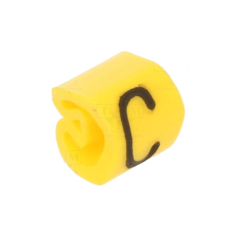 Markere Marcaj PVC galbenă 1,3÷3mm -30÷80°C | Electronic-mag.ro | Componente Electronice