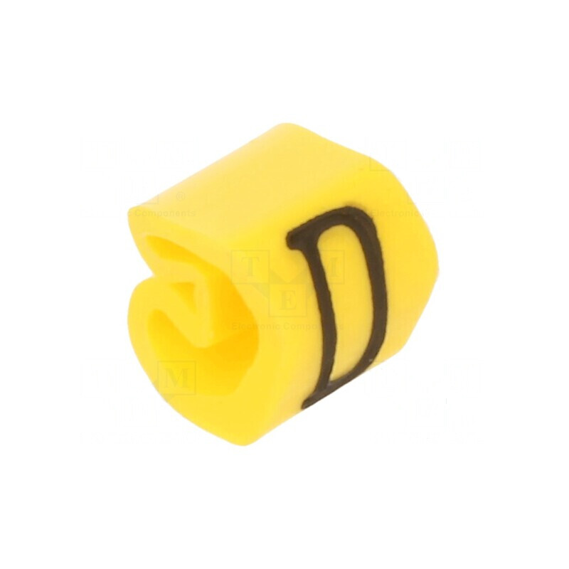 Markere Marcaj PVC galbenă 1,3-3mm -30÷80°C | Electronic-mag.ro | Componente Electronice