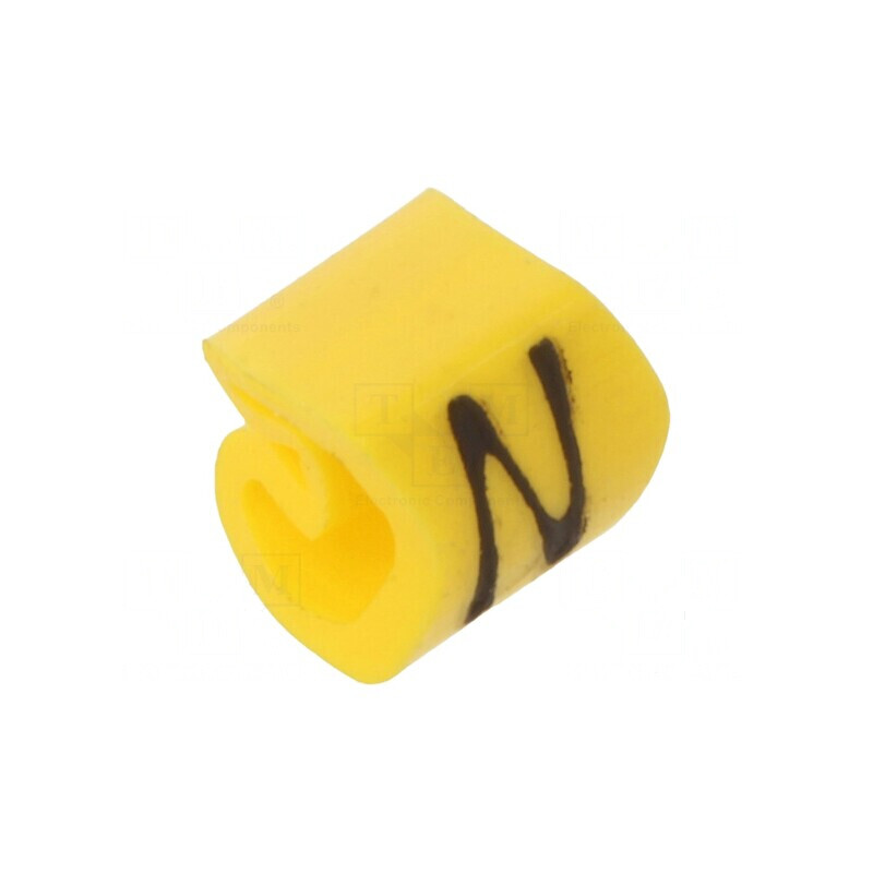 Markere Marcaj PVC Galben 1,3÷3mm -30÷80°C | Electronic-mag.ro | Componente Electronice