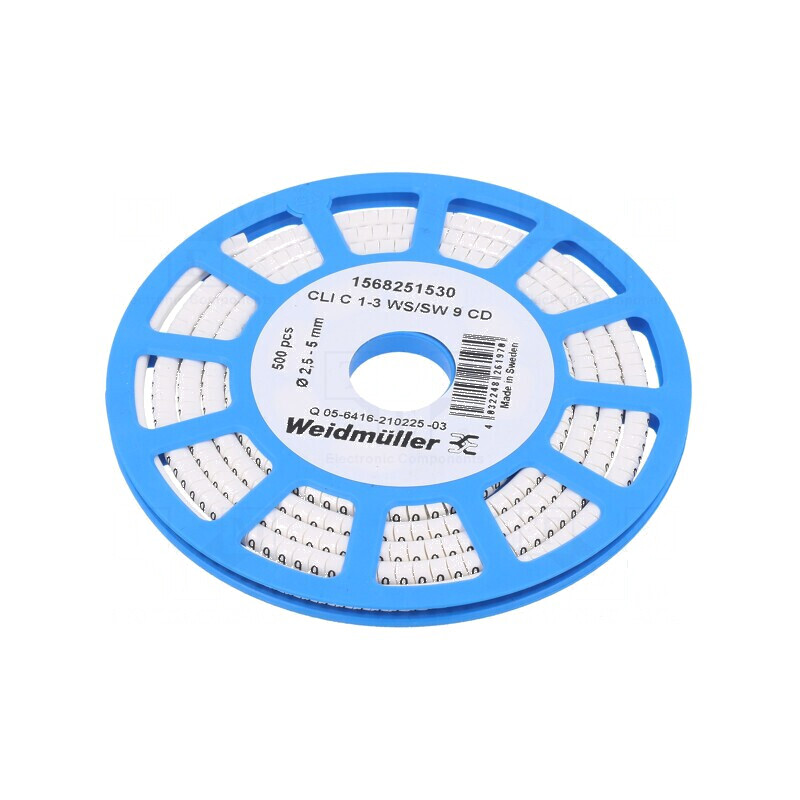Markere pentru Marcaj PVC albă 9 2,5÷5mm -30÷80°C | Electronic-mag.ro | Componente Electronice Markere pentru Marcaj PVC albă 9 2,5÷5mm -30÷80°C | Electronic-mag.ro | Componente Electronice