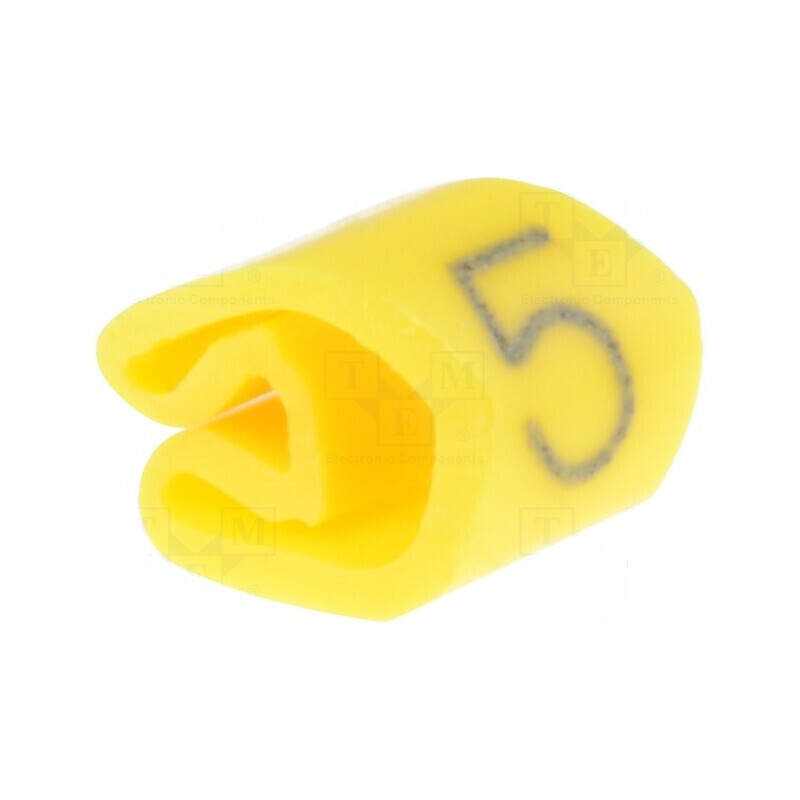 Markere de Marcaj PVC Galben 5 3÷5mm - Temperaturi între -30 și 80°C | Electronic-mag.ro | Componente Electronice