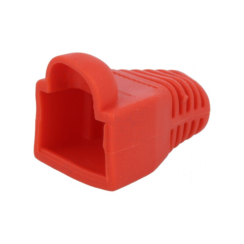 Protecție mufă RJ45 5,8mm roșie | Electronic-mag.ro | Componente Electronice