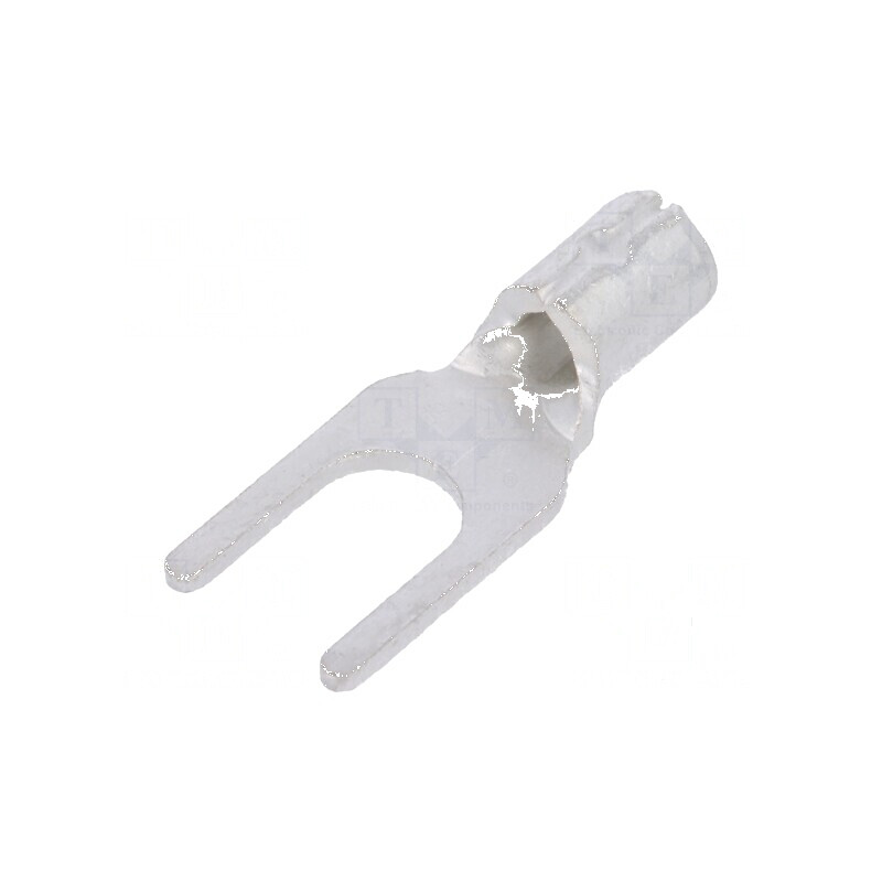 Furcă M3,5 0,25÷1,65mm2 crimpat pe cablu neizolat 3,7mm | Electronic-mag.ro | Componente Electronice