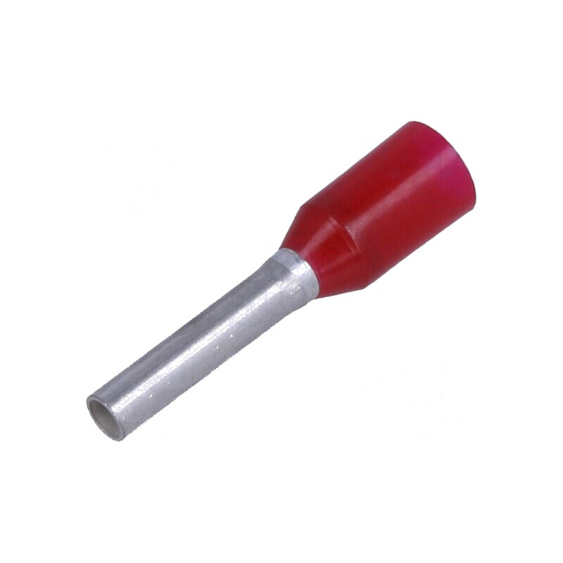 Vârf tub de capăt izolată 1mm² 8mm cositorit crimpat roşu | Electronic-mag.ro | Componente Electronice Vârf tub de capăt izolată 1mm² 8mm cositorit crimpat roşu | Electronic-mag.ro | Componente Electronice