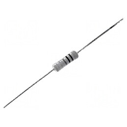 Rezistor metal oxide THT 1kΩ 3W ±5% Ø5,5x16mm axial | Electronic-mag.ro | Componente Electronice