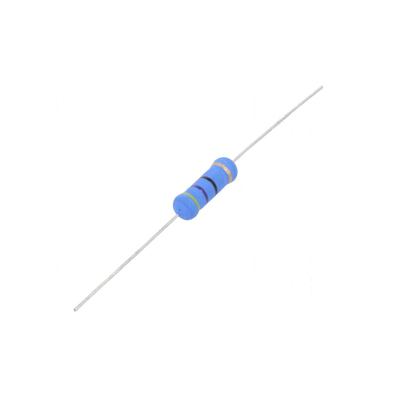 Rezistor metal oxide THT 47Ω 3W ±5% Ø5,5x16mm axial | Electronic-mag.ro | Componente Electronice