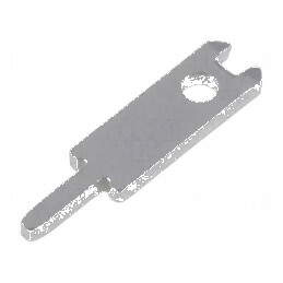 Terminal plat 2,8mm 0,8mm tată THT 11,5mm drept | Electronic-mag.ro | Componente Electronice