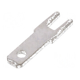 Terminal plat 2,8mm 0,8mm tată THT 12,5mm drept | Electronic-mag.ro | Componente Electronice