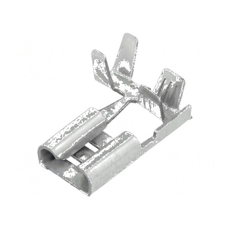 Terminal plat 6,3mm mamă pentru cablu 1,5÷2,5mm² crimpat | Electronic-mag.ro | Componente Electronice