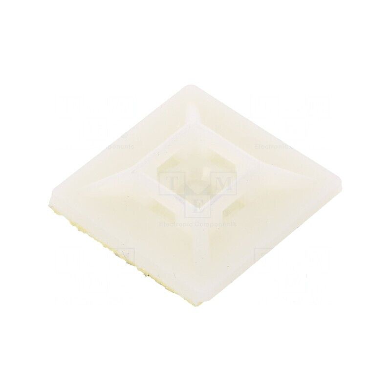 Element de susținere autoadeziv poliamidă UL94V-2 natural | Electronic-mag.ro | Componente Electronice Element de susținere autoadeziv poliamidă UL94V-2 natural | Electronic-mag.ro | Componente Electronice